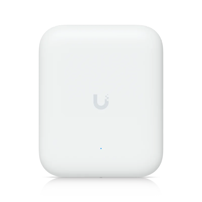 Ubiquiti U7 Outdoor. 2.4 GHz, 5 GHz, Rată maximă transfer de date: 4300 Mbit/s. Algoritmi de securitate: PPSK, WPA, WPA-Enterprise, WPA-PSK, WPA2, WPA3. Viteză transfer de date Ethernet LAN: 2500 Mbit/s. Power over Ethernet (PoE) Suport. Culoarea