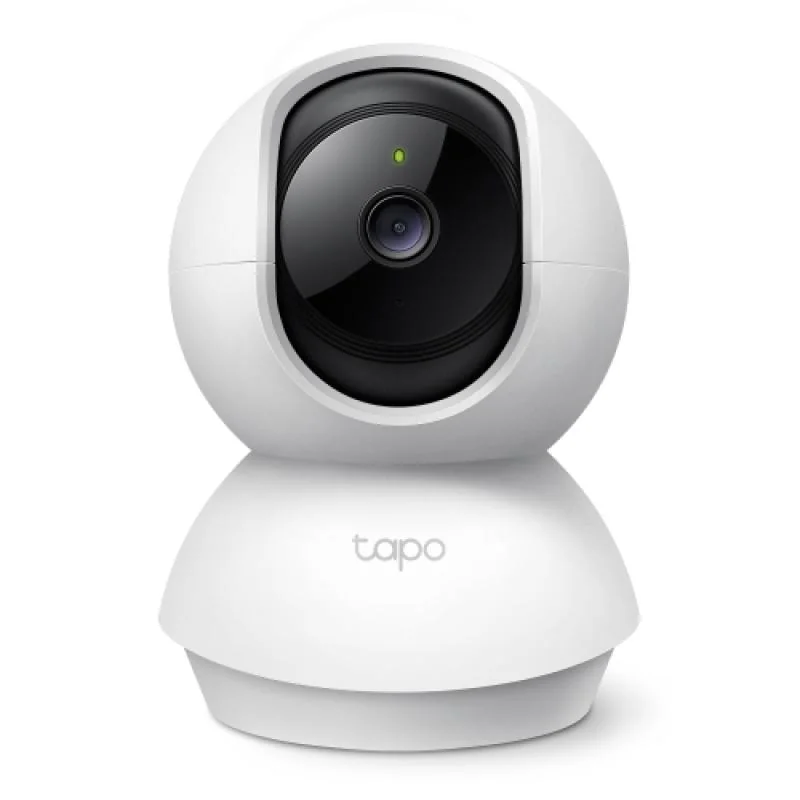 Pan/Tilt Home Security Wi-Fi Camera SPEC: 1080p, 2.4 GHz, Horizontal 360º FEATURE: Pan/Tilt, Smart Detection and Notifications (motion, people, baby crying), Motion Tracking, Sound and Light Alarm, Remote Control, Two-Way Audio, Voice Control (Works with