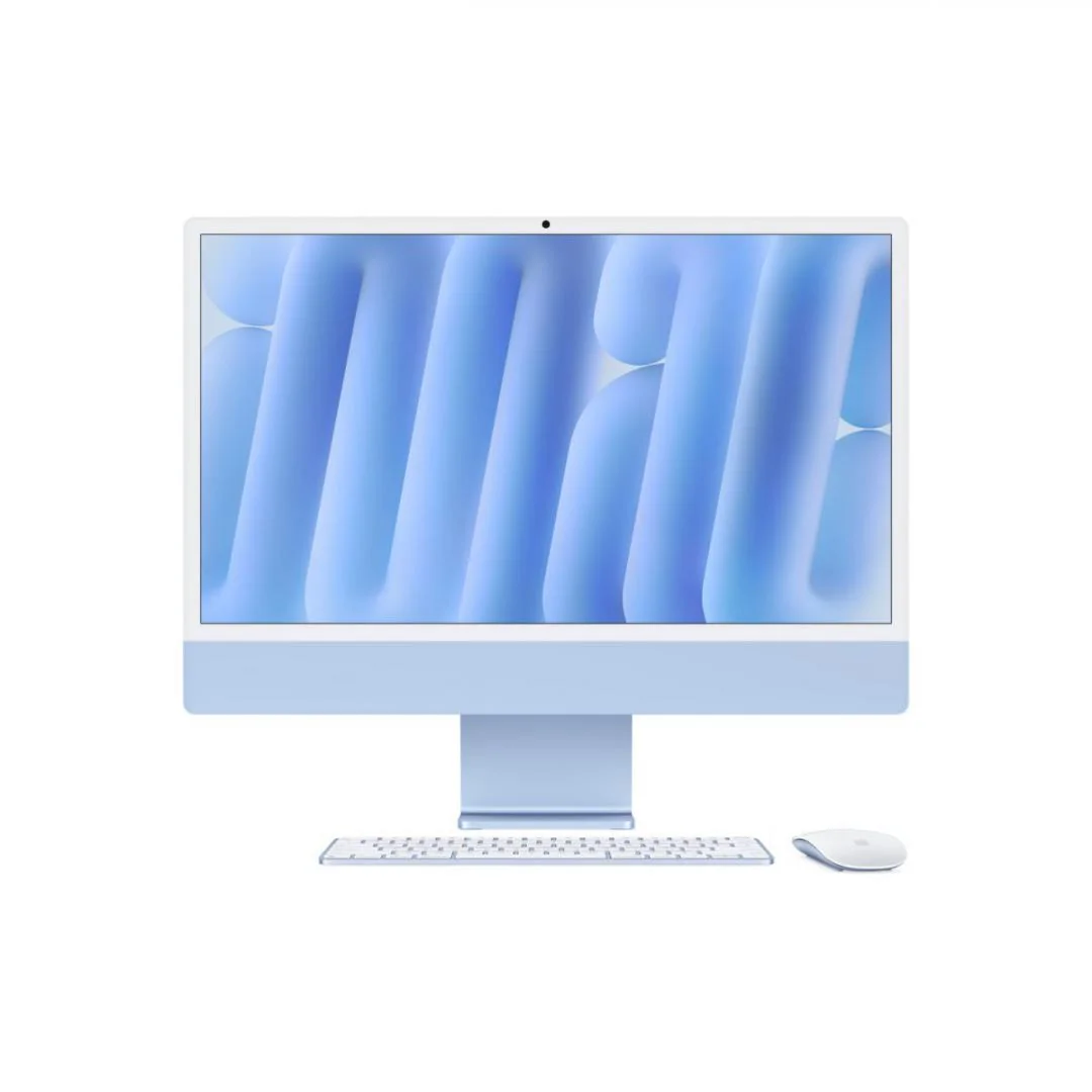 Apple iMAC 24" Retina 4.5k/ Apple M4 (CPU 10-core, GPU 10-core, Neural Engine16-core)/16GB/512GB - Blue - INT KB (2024)