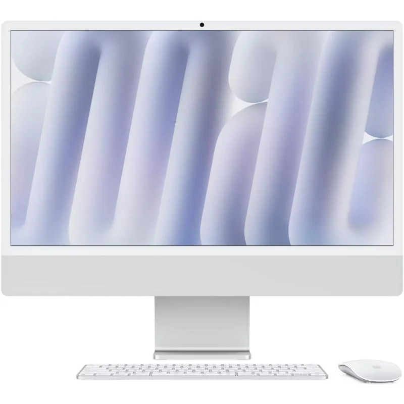 Apple iMAC 24" Retina 4.5k/ Apple M4 (CPU 10-core, GPU 10-core, Neural Engine16-core)/16GB/512GB - Silver - INT KB (2024)