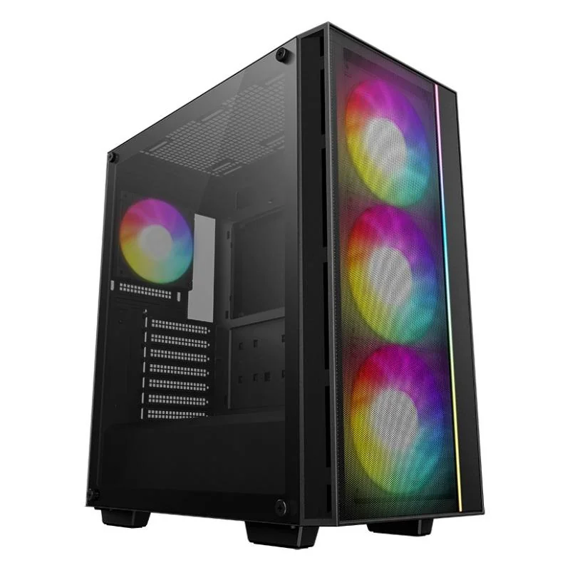 Carcasa DEEPCOOL MATREXX 55 MESH V4 Mid Tower NEGRU