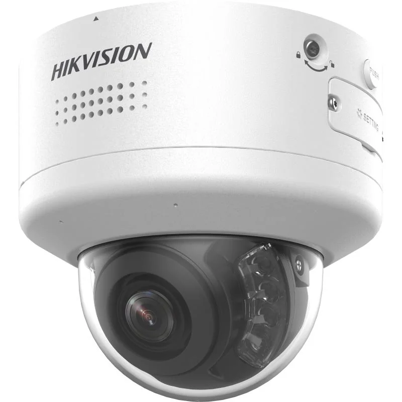 Camera de supraveghere IP Dome 8MP Hikvision DS-2CD2787G2H- LIPTRZS2U/SL(2.8-12MM), lentila varifocala: 2.8-12mm, iluminare: Color:  0.0028 Lux @ (F1.2, AGC ON),0 Lux cu IR: 40m, slot card de memorie: microSD/microSDHC/microSDXC card, up to 512 GB,
