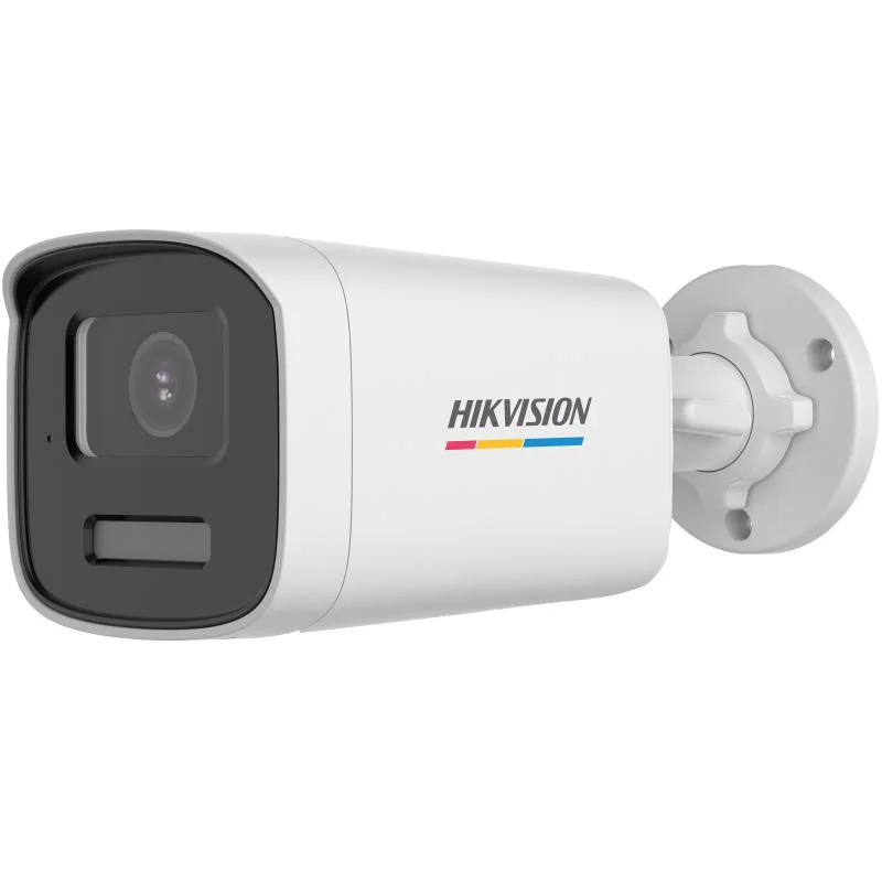 Camera de supraveghere Bullet 4K Hikvision DS-2CE12UF3T-LS(2.8MM), lentila fixa 2.8mm, iluminare min: 0.0005 Lux @ (F1.0, AGC ON), 0 Lux with cu lumina alba: 40m, IR 40m, iesire TVI, alimentare: 12 VDC ± 25%, Max. 6 W, protectie: IP67, dimensiuni:
