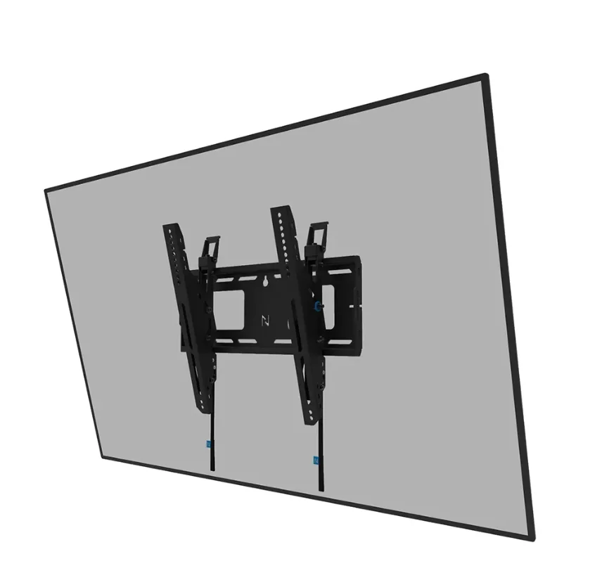 Suport perete Neomounts heavy duty, pentru display-uri interactive si ecrane grele de pana la 32-75", sistem de prindere VESA 400x400, greutate maxima suportata 100, cu inclinatie +15°, -15° , distanta fata de perete 9.3cm, cu sistem ce permite