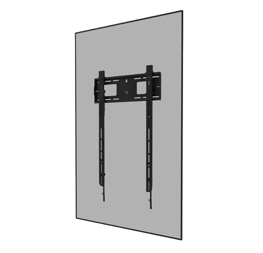 Suport perete Neomounts heavy duty, pentru display-uri interactive si ecrane grele de pana la  50-98, sistem de prindere VESA 500x800, greutate maxima suportata 100kg, fix, montare tip portrait, distanta fata de perete 4.2cm, cu sistem ce permite