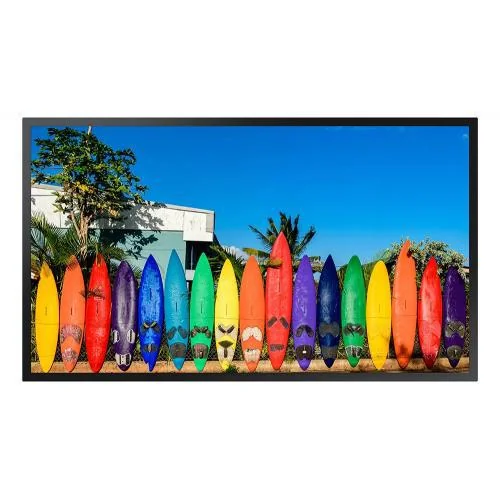 Monitor signage SAMSUNG OM46B HighBrightness, 46", 4000nit, 24/7, FHD, panel VA, 6ms, contrast static 6000:1, Tizen 5.0, stocare 8GB. Conectivitate: WiFi, 1xDP1.2, 2xHDMI2.0, HDCP2.2, 1xUSB2.0, 1xLAN, 1xRS232C, 1xIR, HDMI2.0, Audio Out Stereo Mini Jack,