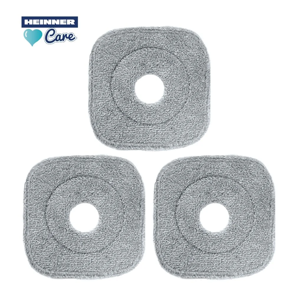 SET TREI REZERVE CURATENIE MOP PLAT MEGA CLEAN 360, HEINNER CARE Heinner
