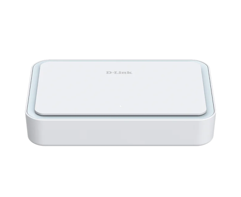 Router de calatorie D-Link DBR-330 AX3000 Wi-Fi 6, Hotspot WiFi Gigabit cu banda dubla portabil, acces securizat la distanta VPN, alimentare USB-C, partajare fisiere microSD/USB, suport WISP si hotspot 4G/5G