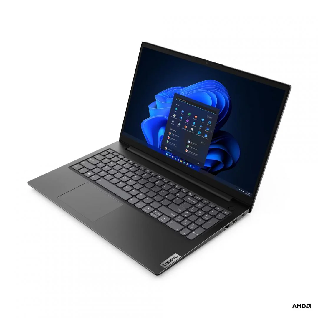 Laptop SMB Lenovo V15 G4 ABP, cu procesor AMD Ryzen 7 7730U, 15.6'' IPS, 16 GB DDR4, 512 GB SSD, AMD Radeon Graphics, Fr OS