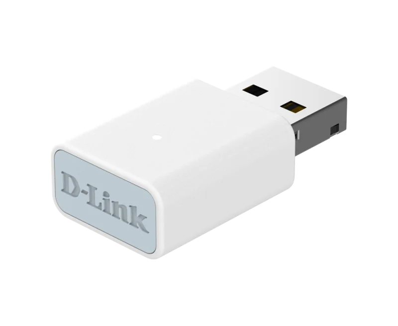 Adaptor Wireless DLink AC13U, USB 2.0, IEEE 802.11ac/n/g/b, rata de transfer 2.4 GHz: 400 Mbps, 5 GHz: 867 Mbps