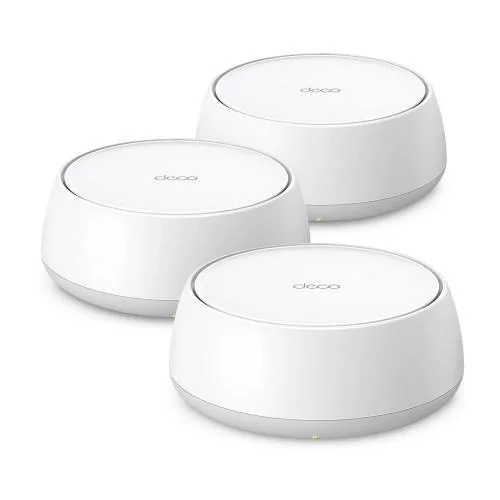 TP-LINK BE3600 Whole Home Mesh WiFi 3PK Dual-Band, standarde wireless: Wi-Fi 7 IEEE 802.11be/ax/ac/n/a 5 GHz, IEEE 802.11be/ax/n/b/g 2.4 GHz, viteze wireless: 5 GHz: 4324 Mbps (802.11be) 2.4 GHz: 688 Mbps (802.11be), Modul router, Mod Access Point, 4 x