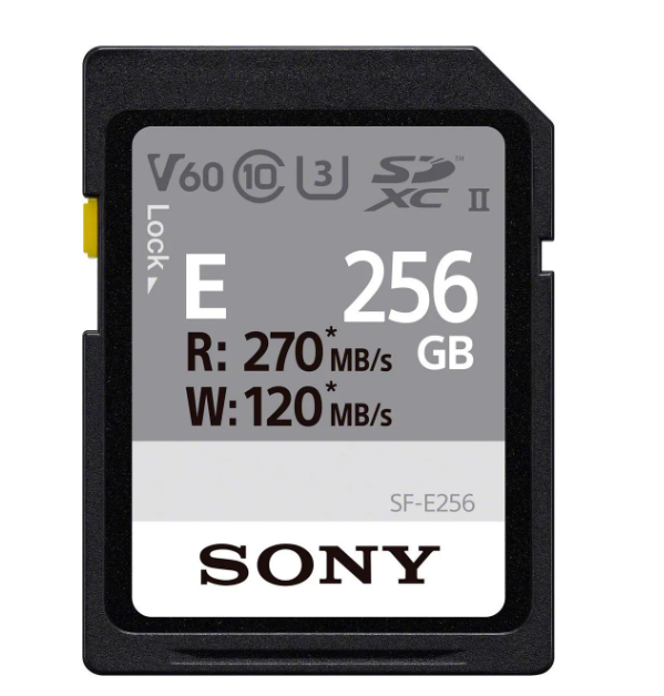Sony SD Card 256GB UHS-II SF-E Series | Altamag.ro