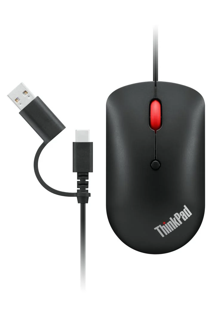 Lenovo ThinkPad USB-C Wired Compact Mouse