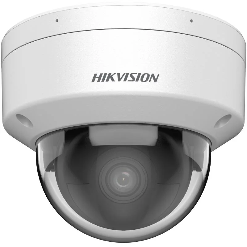 Camera de supraveghere IP Dome 8MP Powered by Darkfighter Hikvision DS-2CD2186G2H-ISU(2.8MM)(EF), lentila fixa: 2.8mm, iluminare min.: Color: 0.0008 Lux @ (F1.0, AGC ON),B/W: 0 Lux cu IR: 30m, microfon incorporat, interfata audio: 1/1, alarma: 1/1, slot