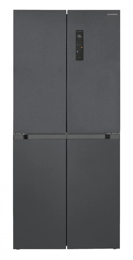 Side by Side HEINNER HSBS-HM505MDSINFDXE++, No Frost, 505 L, Clasa E, Gri antracit texturat Heinner