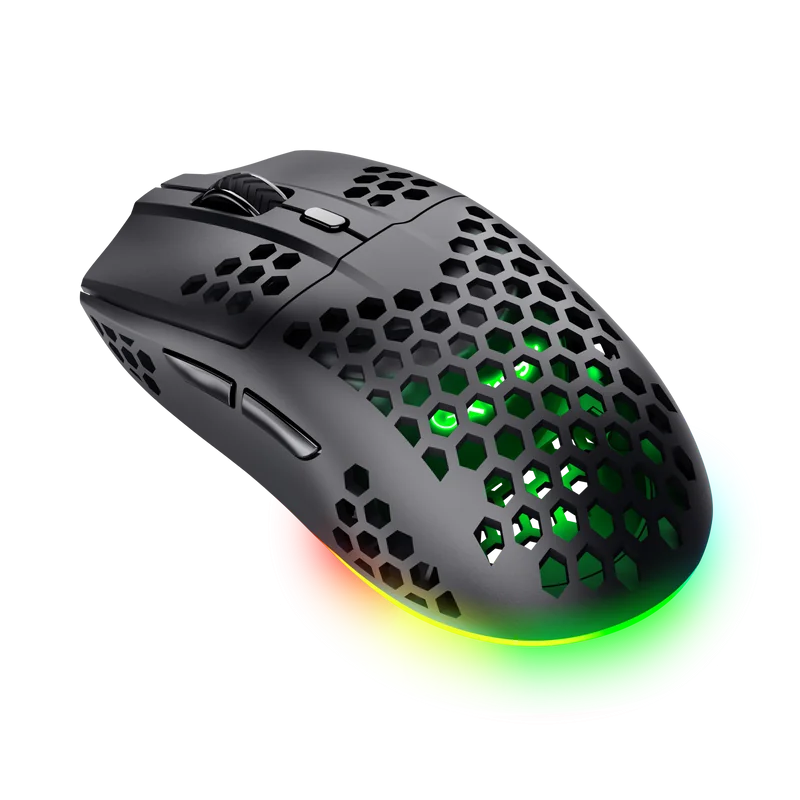 Mouse Trust GXT 929 Helox, wireless, rezolutie maxima 4800 DPI, negru