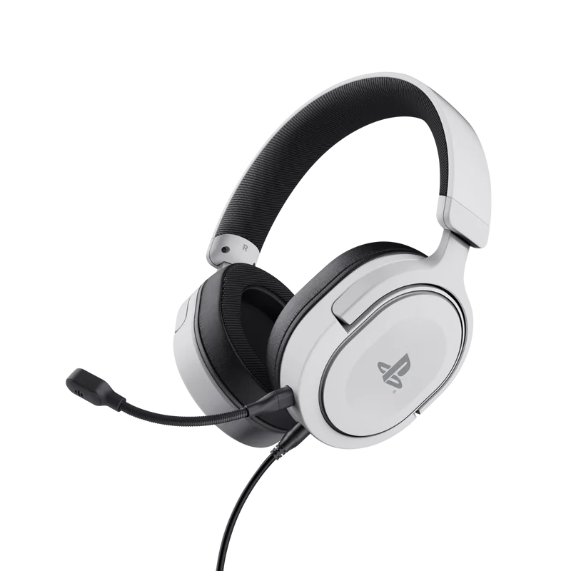 Casti gaming TrustGXT 490P Fayzo cu fir, interfata USB 2.0, frecventa de raspuns 100 Hz - 17.000 Hz, sensivitate 90 dB, alb