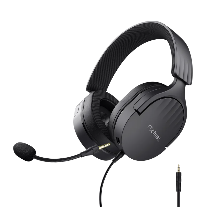 Casti gaming TrustGXT 490P Fayzo cu fir, interfata USB 2.0, frecventa de raspuns 100 Hz - 17.000 Hz, sensivitate 100 dB, negru