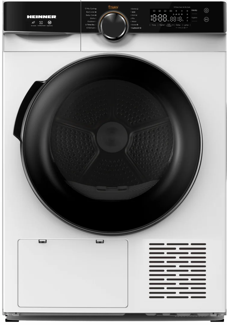 Uscator de rufe HEINNER HHPD-M8K3A++, 8 kg, Clasa: D, Alb Heinner
