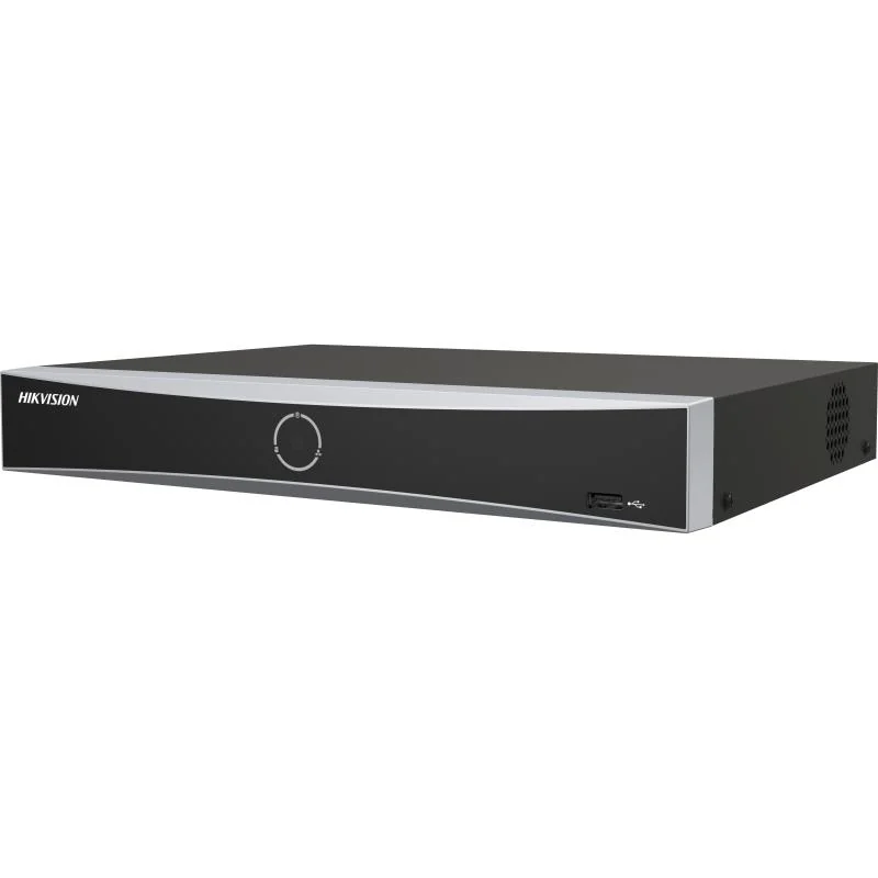 NVR Hikvision 8 canale 1U K Series AcuSense DS-7608NXI-K1(D); 1-ch@12 MP or 2-ch@8 MP or 4-ch@4 MP or 8-ch@1080p decoding capacity Hikvision