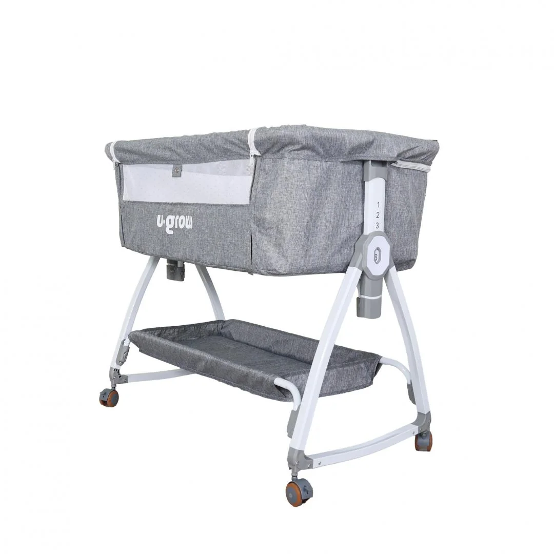 Patut 2 in 1 Co-Sleeper cu functie de leagan, U-Grow U-Grow