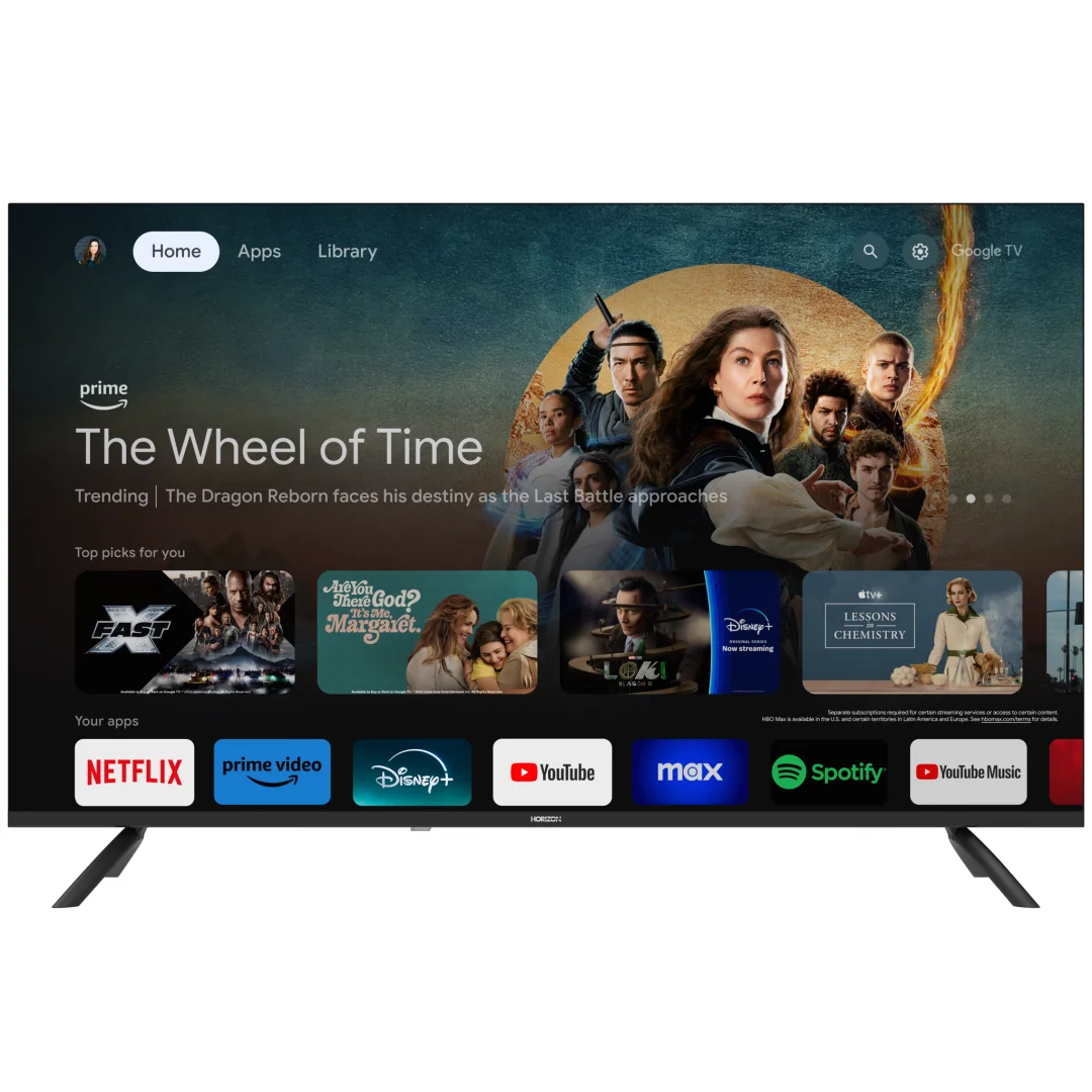 LED TV HORIZON 4K-GTV 55HL7590U/D, 55" D-LED, 4K Ultra HD (2160p), Dolby Vision HDR / HDR10 / HLG + MicroDimming, Digital TV-Tuner DVB- S2/T2/C, CME 400Hz, Googlecast + Google Assistant + BT, Contrast 3000:1, 350 cd/m2,1x LAN (RJ45), 1x CI+, 2x HDMI