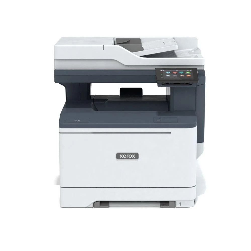 Multifunctional laser color Xerox C325V_DNI, dimensiune A4 (Printare,Copiere, Scanare, Fax), Dimensiune: A4, Viteza Până la 35 ppm color/alb-negru Letter/Până la 33 ppm color/alb-negru A4, Rezolutie Tipărire: 1200 x 1200 dpi, calitate culoare de 4800,