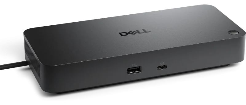 DELL PRO DOCK WD25TB5, Connectivity Technology: Wired, Device Supported: Notebook, Desktop PC, Cable Length: 83 cm, Features: Power Delivery Pass-through, LED Power Indicator, Indicator Light, Management Features: Intel AMT over Thunderbolt with select