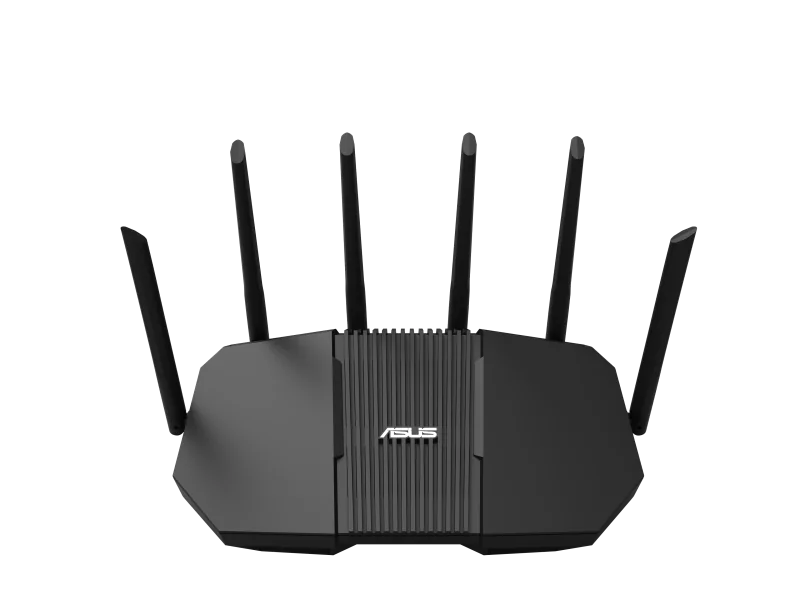 ASUS RT-BE90U BE9400 AiMesh. WAN connection type: RJ-45. Wi-Fi band: Tri-band (2.4 GHz / 5 GHz / 6 GHz), Top Wi-Fi standard: Wi-Fi 7 (802.11be), WLAN data transfer rate (max): 9400 Mbit/s. Ethernet LAN interface type: 2.5 Gigabit Ethernet, Ethernet LAN