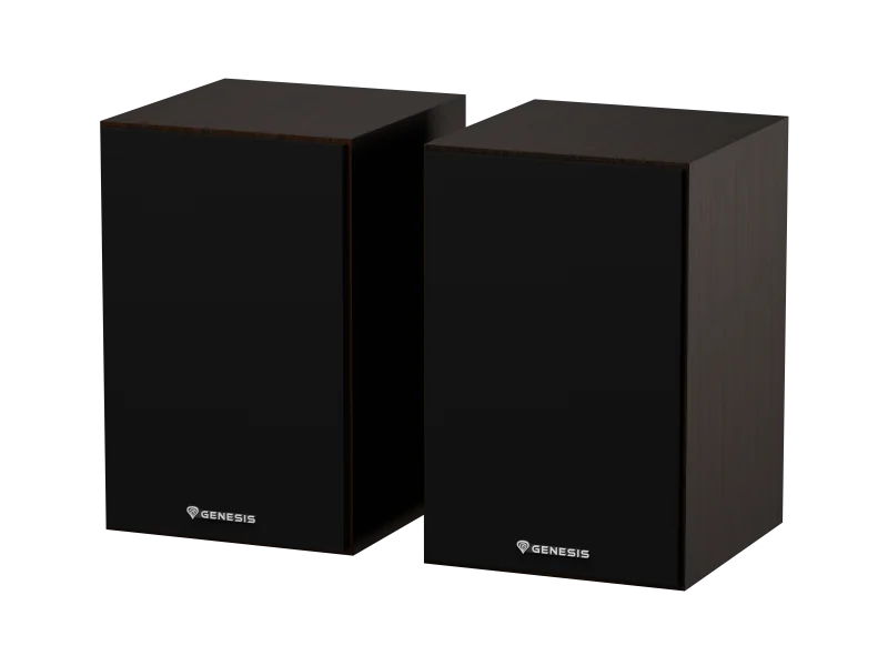 Boxe Genesis Arsen 302BT 2.0, putere RMS 10W x 2, frecventa raspusn 60 - 20000 Hz, material MDF, maro
