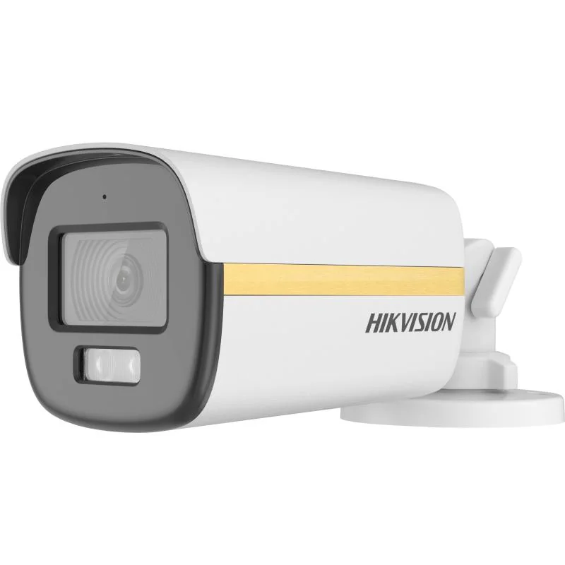 Camera de supraveghere analog Hikvision ColorVu Dual Light Bullet DS-2CE12DF3T-LFS-2.8mm, 2MP, IR 40m Hikvision