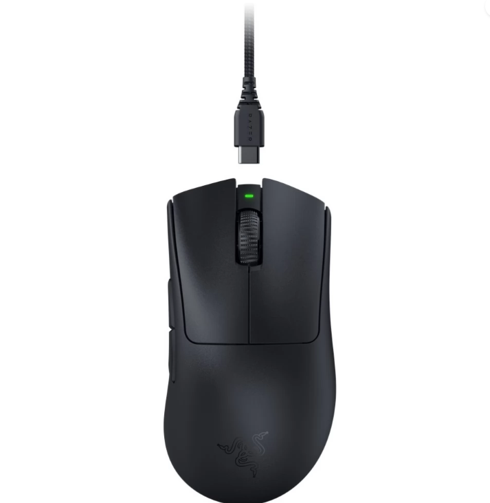 Mouse Razer DeathAdder V3 HyperSpeed EU, rezolutie 26000 DPI, senzor Focus X Optical, 8 butoane programabile, durata de viata