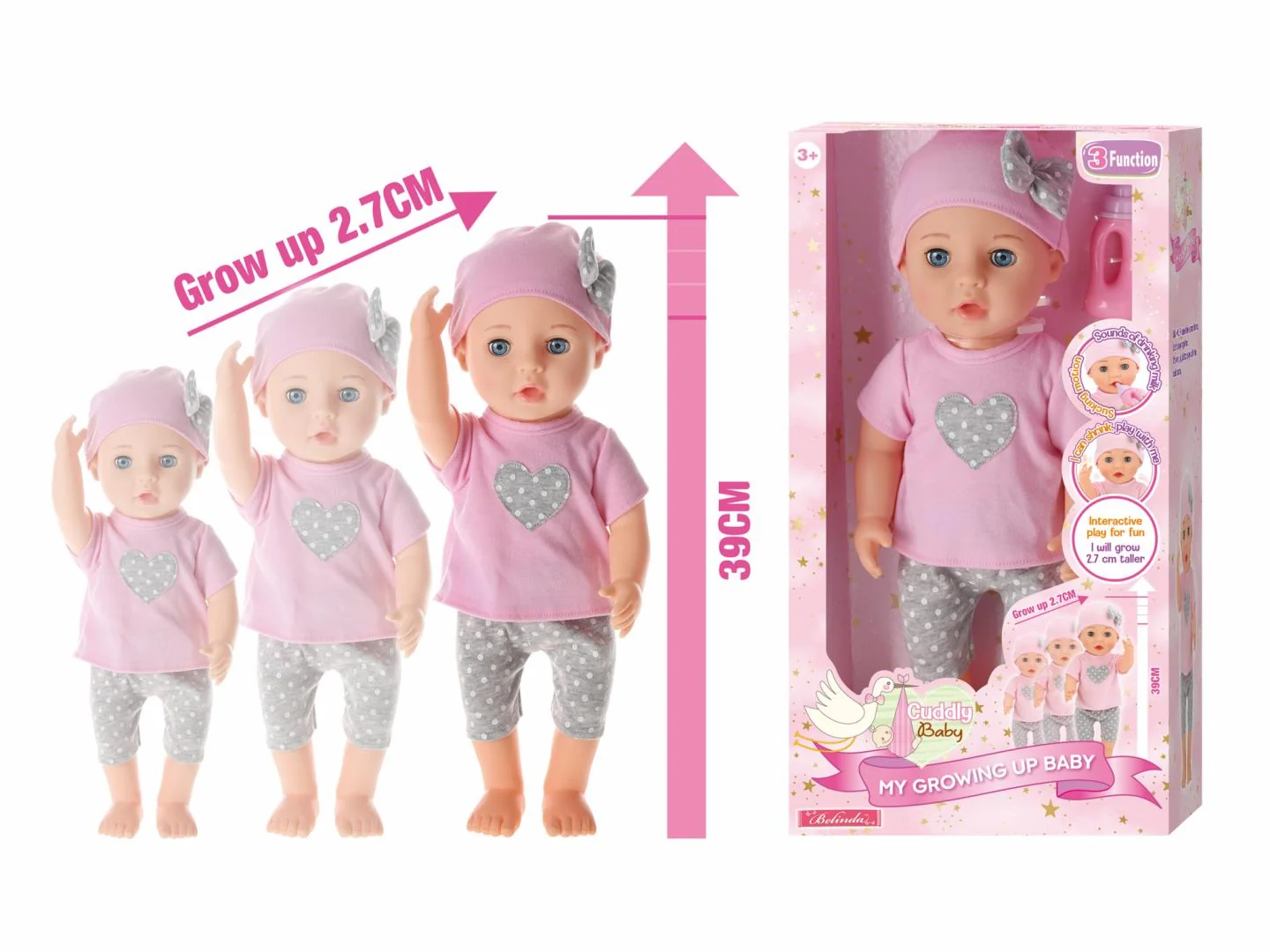 PAPUSA BEBELUS CU FUNCTIE DE CRESTERE Momki