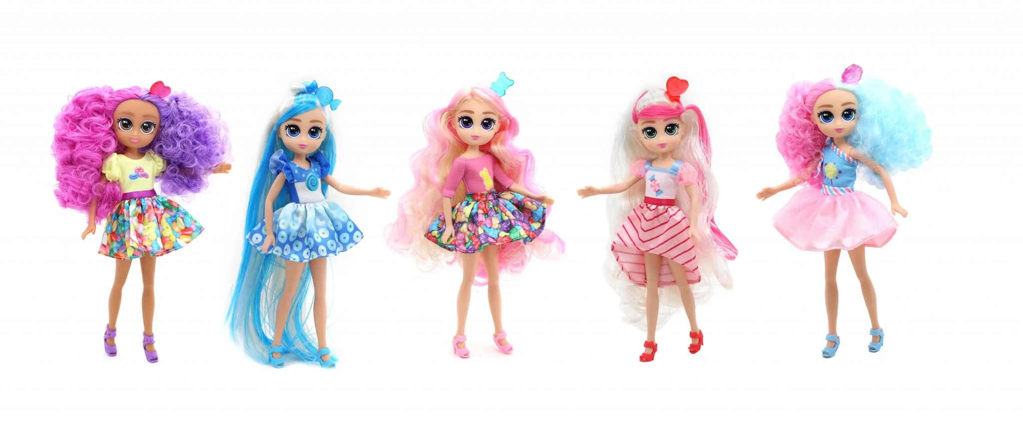 SET DE 5 PAPUSI, SWEETYZ, 23 CM Sweetyz