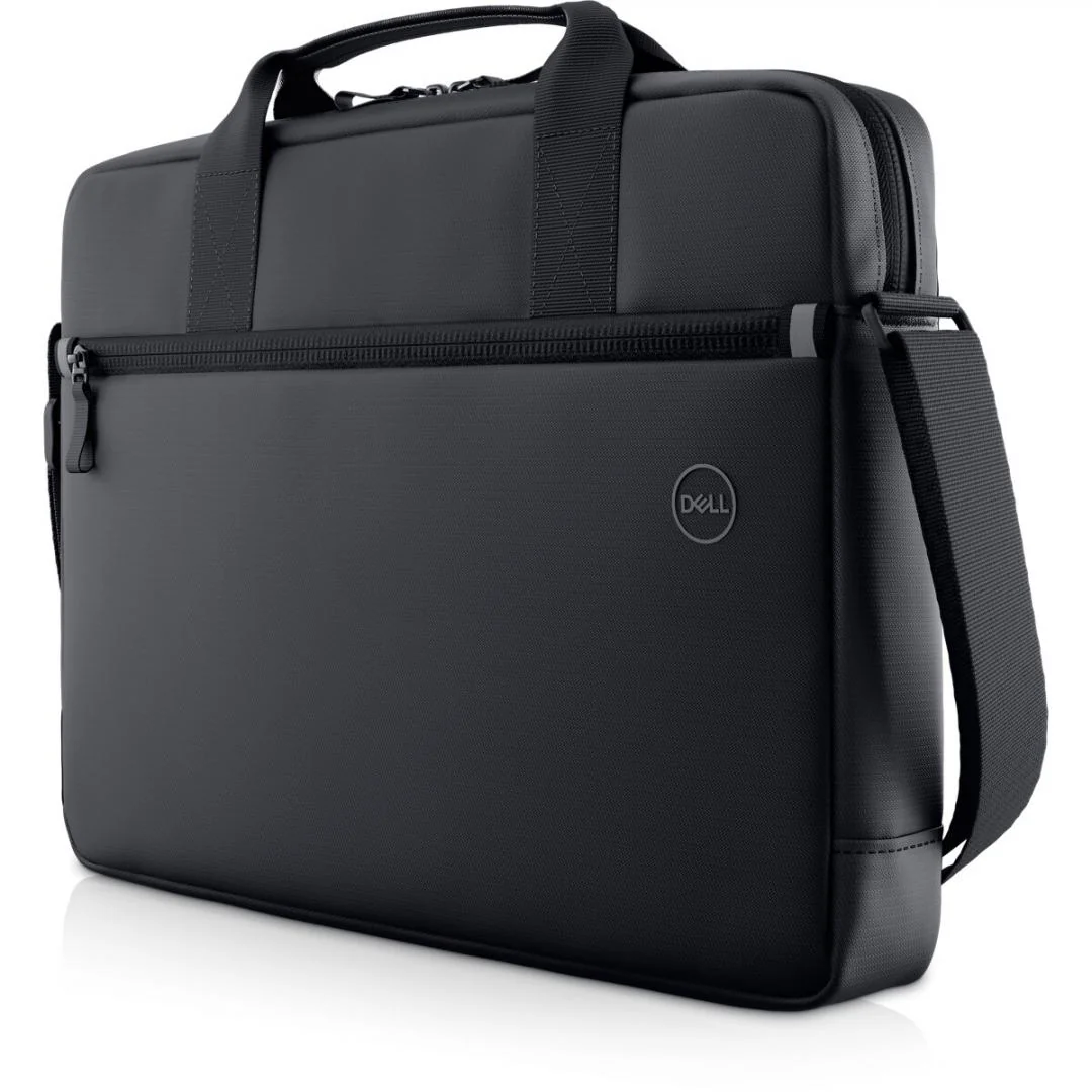 Dell Essential Briefcase 16" CC3624, Colour: Black, Notebook Compatibility:Fits most laptops with screen sizes up to 16" (max laptop dimension: 360 x 255 x 25 mm), Features:Made with solution-dyeing process for polyester that can generate up to 97% less