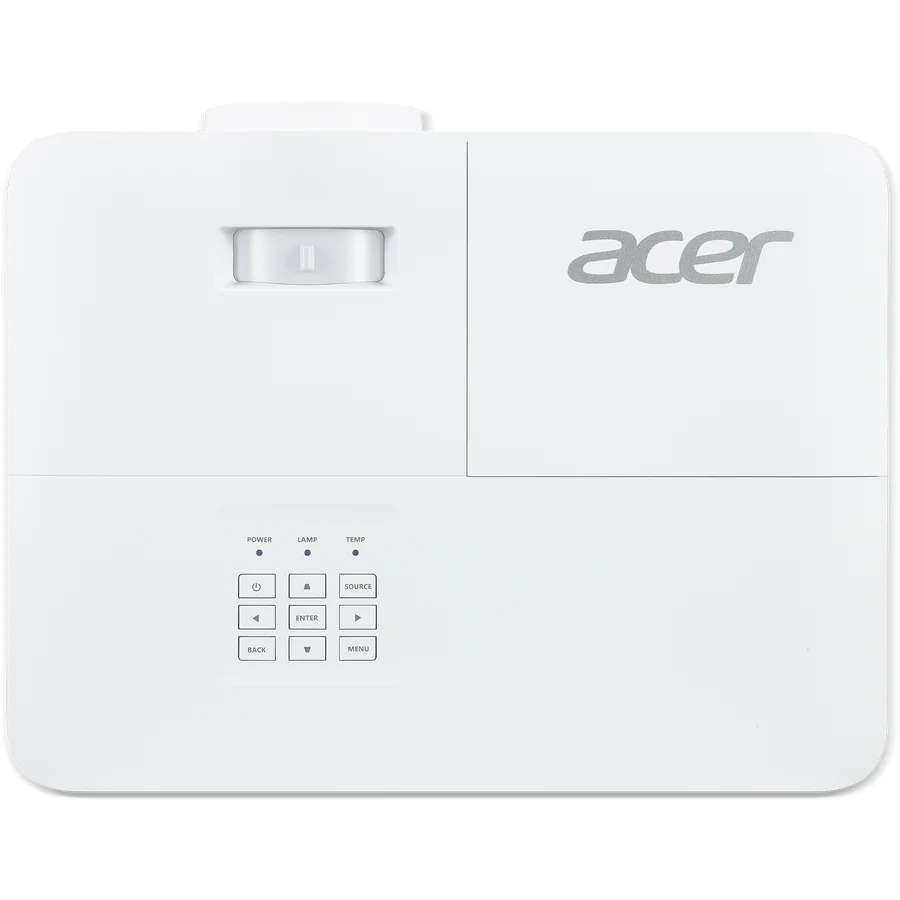 Videoproiector Acer X1827, 4K 3840* 2160, 4.000 lumeni, 16:9/ 4:3, 10.000:1, dimensiune maxima imagine, distanta maxima de proiectie 10 m, boxa 10W, lampa 5.000 ore/ 12.000 ore ecomode, 26 dB, 3.1 kg, D-sub, 2* HDMI, PC audio in/ out, DC Out (5V/1.5A,