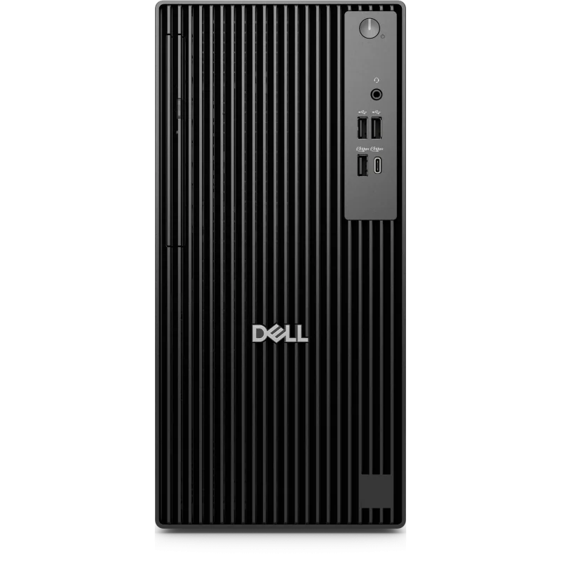 Dell Pro Tower (QCT1250), desktop tower chassis with TPM, 180W Bronze PSU, ENERGY STAR Qualified, EPEAT Silver with Climate+, Intel Core Ultra 5 235 processor (13 TOPS NPU, 14 cores, up to 5.0 GHz), Integrated Graphics, 8GB: 1 x 8 GB, DDR5, up to 5600