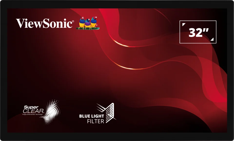 Monitor ViewSonic 32" TD3207, Touch: 10pts, Diagonal (inch): 32, Diagonal (cm): 81, Aspect ratio: 16:9, Panel: VA, Resolution: 1920x1080, Refresh Rate: 60Hz, Response time GtG: 5ms, Brightness (max): 450 cd/m², Contrast (static) : 3000:1, Contrast