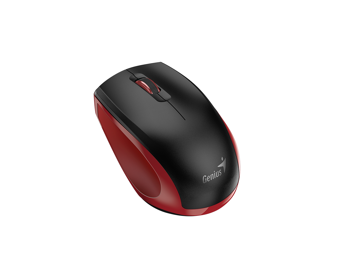 Mouse Genius wireless NX-8006S, wireless, negru-rosu | Altamag.ro