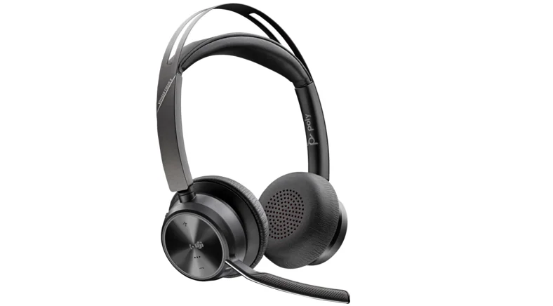 Poly Voyager Focus 2 Microsoft Teams Certified USB-C-C Headset +USB-C/A Adapter