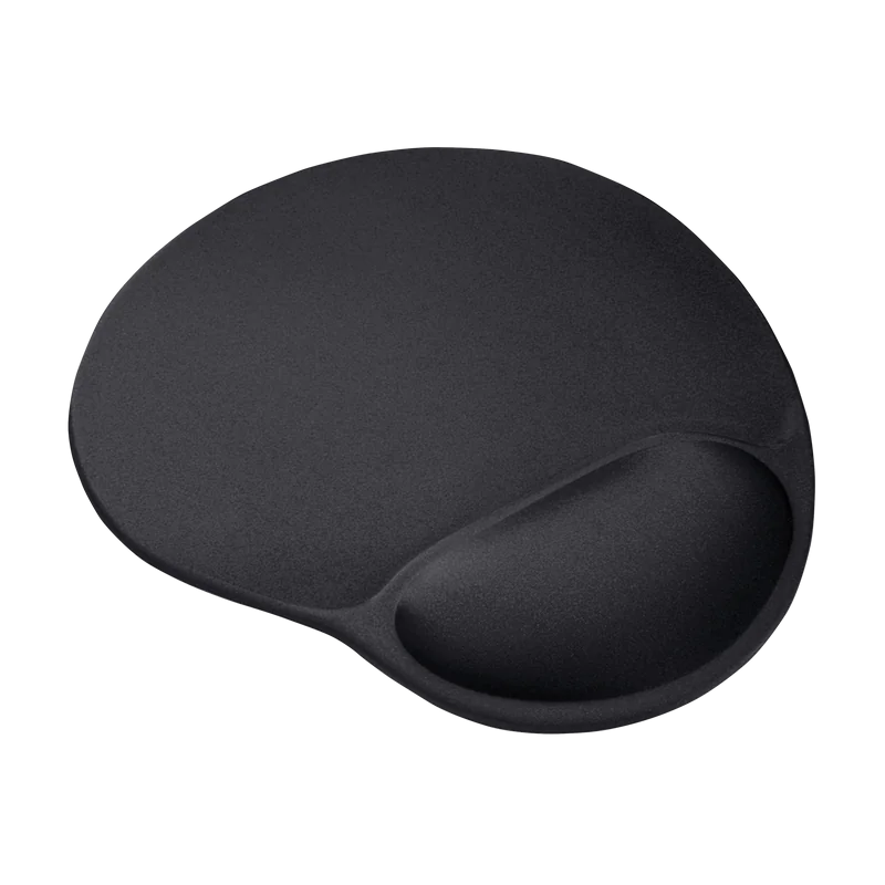 Mousepad cu gel Trust Bigfoot, dimensiuni 16 x 205 x 236, negru