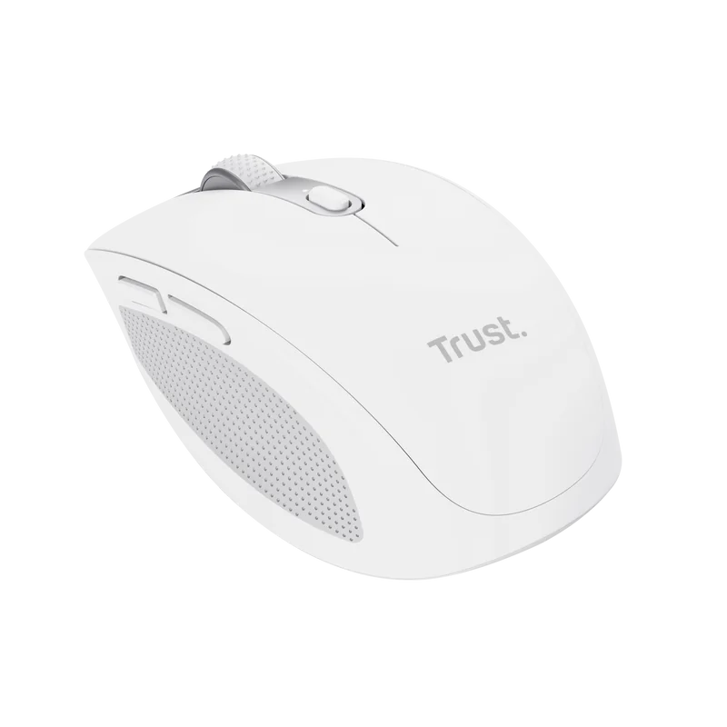Mouse Trust Ozaa compact, rezolutie maxima 3200 DPI, interfata USB-A, USB-C, alb