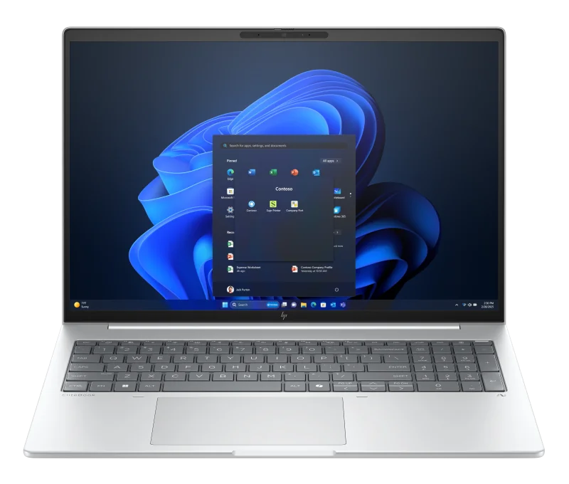 Laptop Business HP EliteBook 8 G1i, cu procesor Intel Core Ultra 5 226V, 16'' IPS, 16 GB LPDDR5x, 512 GB SSD, Intel Arc Graphics, Windows 11 Pro