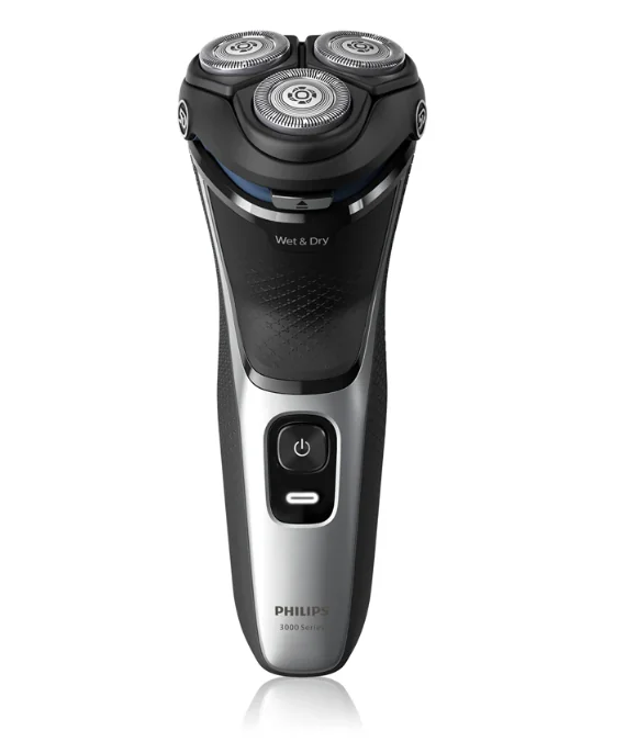 Aparat de ras electric, PHILIPS, seria 3000 S3143/00, Argintiu/Negru Philips