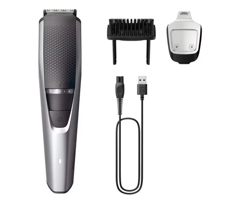 Aparat de tuns barba PHILIPS Seria 3000 BT3239/15, Acumulator, Autonomie 60 min, Gri Antracit, L x A x I (mm) 71x142x225
