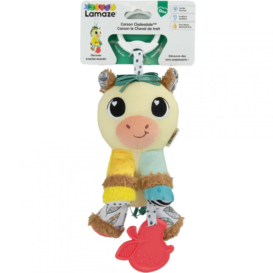 JUCARIE PENTRU BEBELUSI, CALUTUL CARSON CLIP&GO, LAMAZE Tomy