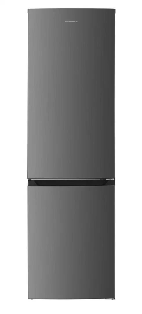 Combina frigorifica HEINNER HCNF-HM253XE++, No Frost, 253 l, Clasa E, Aspect inox