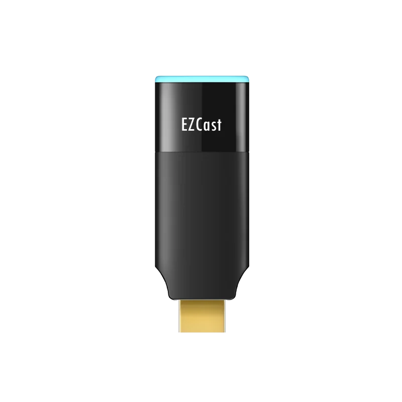 Dongle Aopen EZCast 2, Wireless Plug&Play Display Receiver with external antenna, Wifi Dual Band 2.4G/5G 802.11ac, 3840x2160@30p, HDMI, Streaming YouTube, Compatible with Android, iOS, Windows, MacOS, DLNA, Miracast, Airplay mirroring