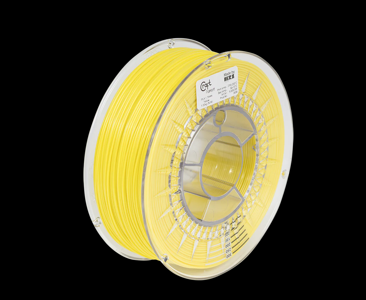 CRAFTBOT 3D PRINTING FILAMENT, Material: PLA, Culoare: Galben,  1KG. | Altamag.ro