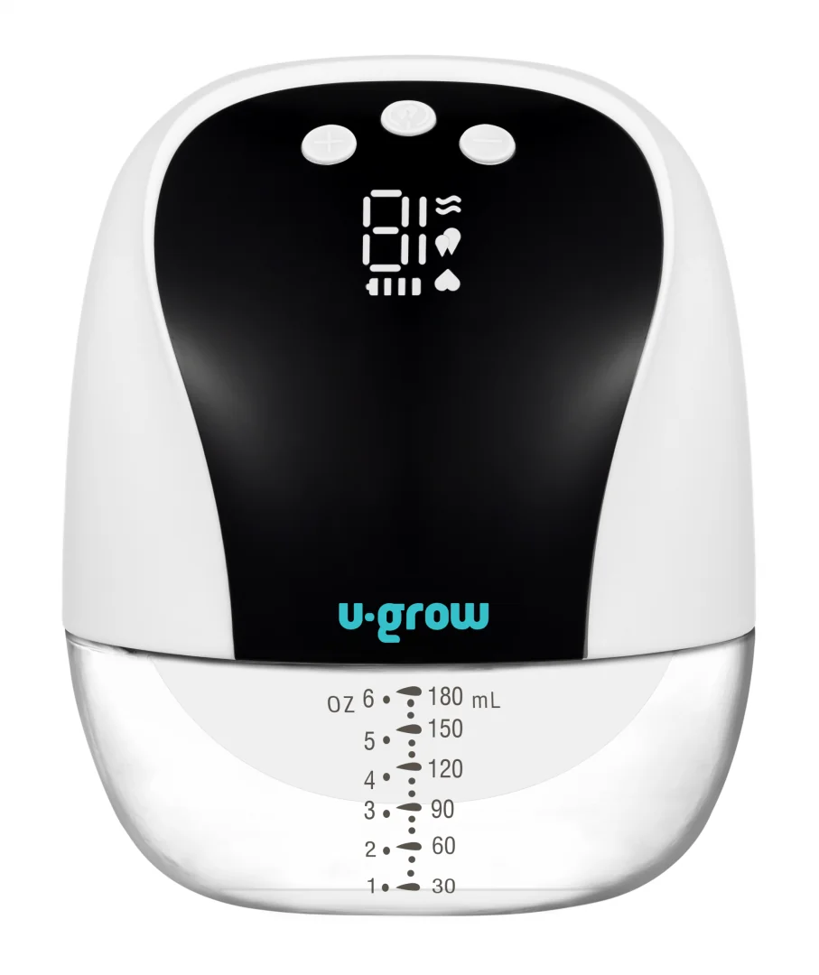 Pompa de san electrica si portabila,10 niveluri de extragere, 5 niveluri de masaj, display LED, functie de memorie, capacitate 180ml, U-Grow